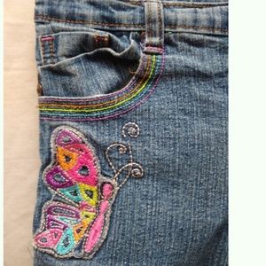 Circo Butterfly Medium Wash Jeans 6X